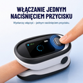 L‑X1.36 Bezinwazyjny glukometr z klipsem na palec